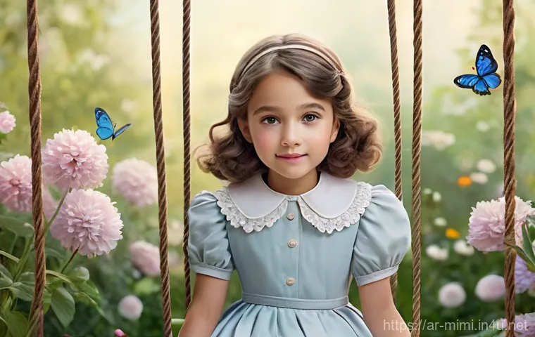 미미 캐릭터의 트렌드 변화 - **Prompt 1: Classic Mimi - Innocent Beginnings**
    "A charming, innocent young girl named Mimi, de...